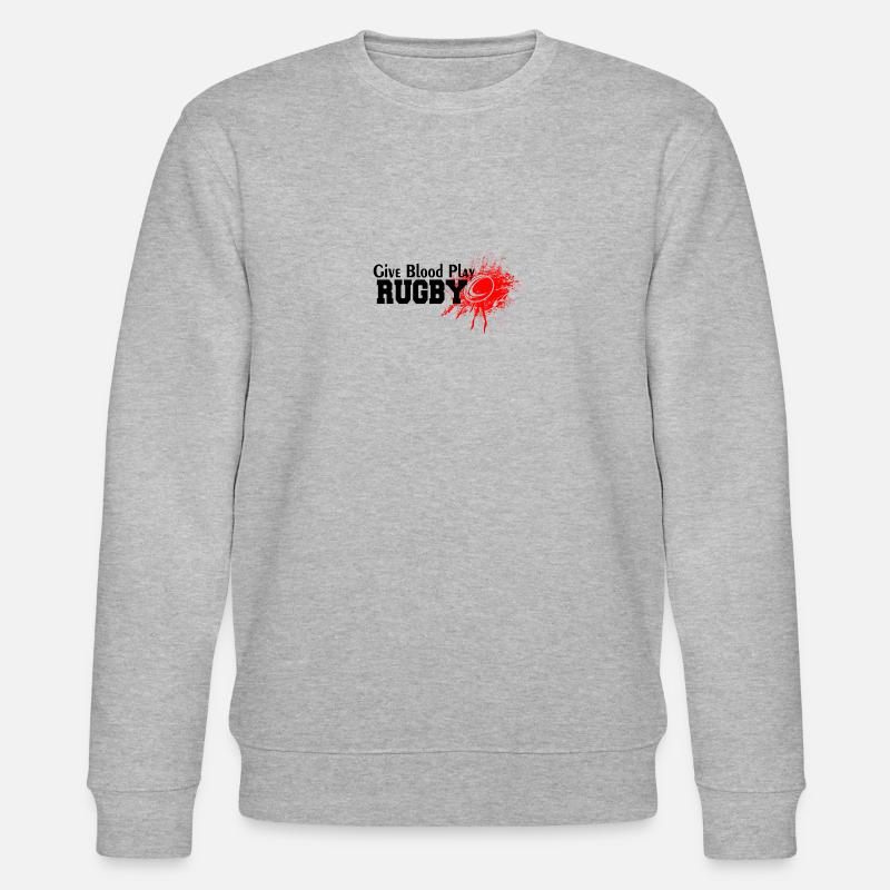 RUGBY - Stanley/Stella Unisex Bio-Sweatshirt CHANGER  - Grau meliert