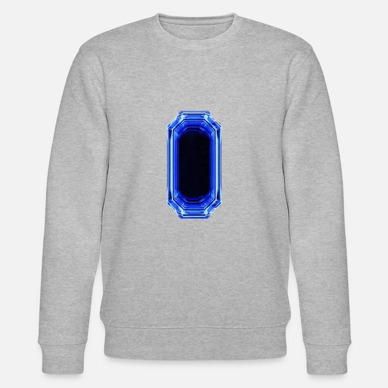 Saphirglas - Stanley/Stella Unisex Bio-Sweatshirt CHANGER  - Grau meliert