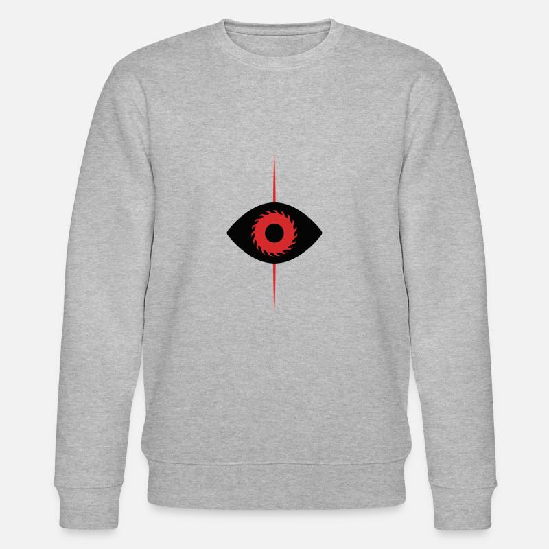 2023 Vorhersage Auge - Stanley/Stella Unisex Bio-Sweatshirt CHANGER  - Grau meliert