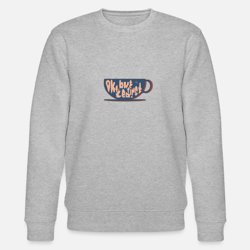 Mais premier thé - Sweat bio CHANGER Stanley/Stella Unisexe - gris chiné