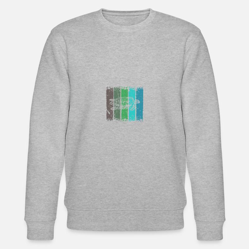 Tortue - Sweat bio CHANGER Stanley/Stella Unisexe - gris chiné
