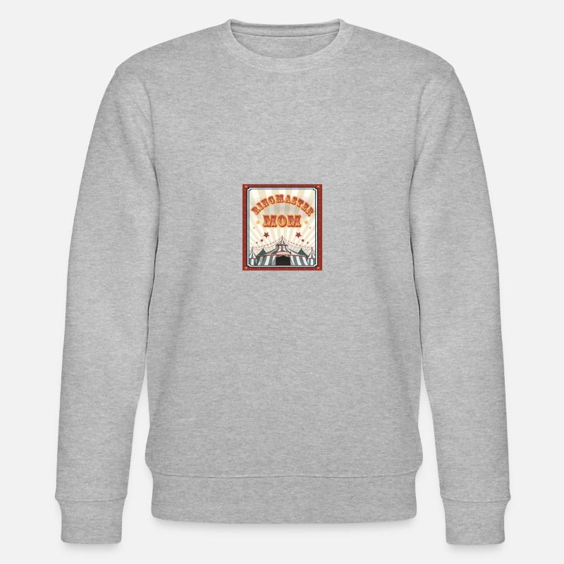 Ringmaster Mom Stunt-Performance-Arena - Stanley/Stella Unisex Bio-Sweatshirt CHANGER  - Grau meliert