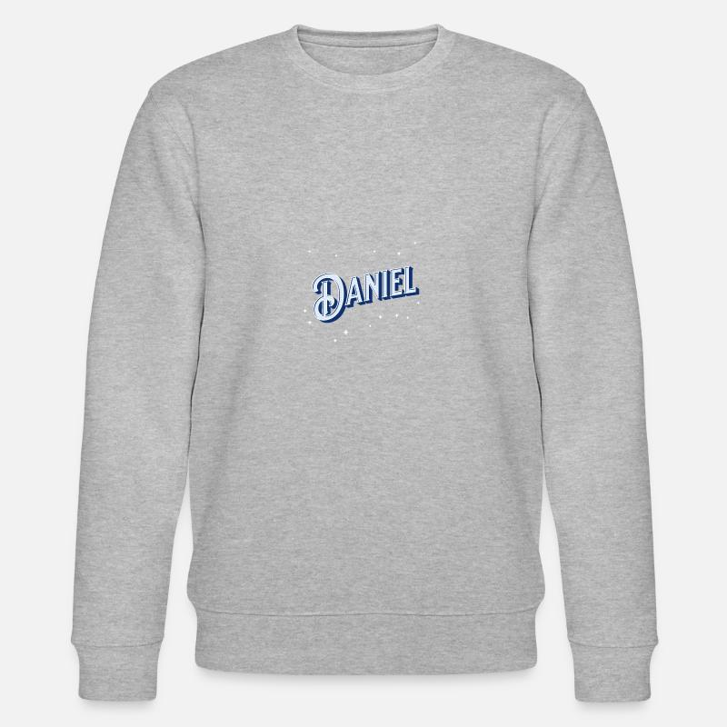 Daniel Name personalized - Stanley/Stella CHANGER Unisex Organic Sweatshirt - heather grey