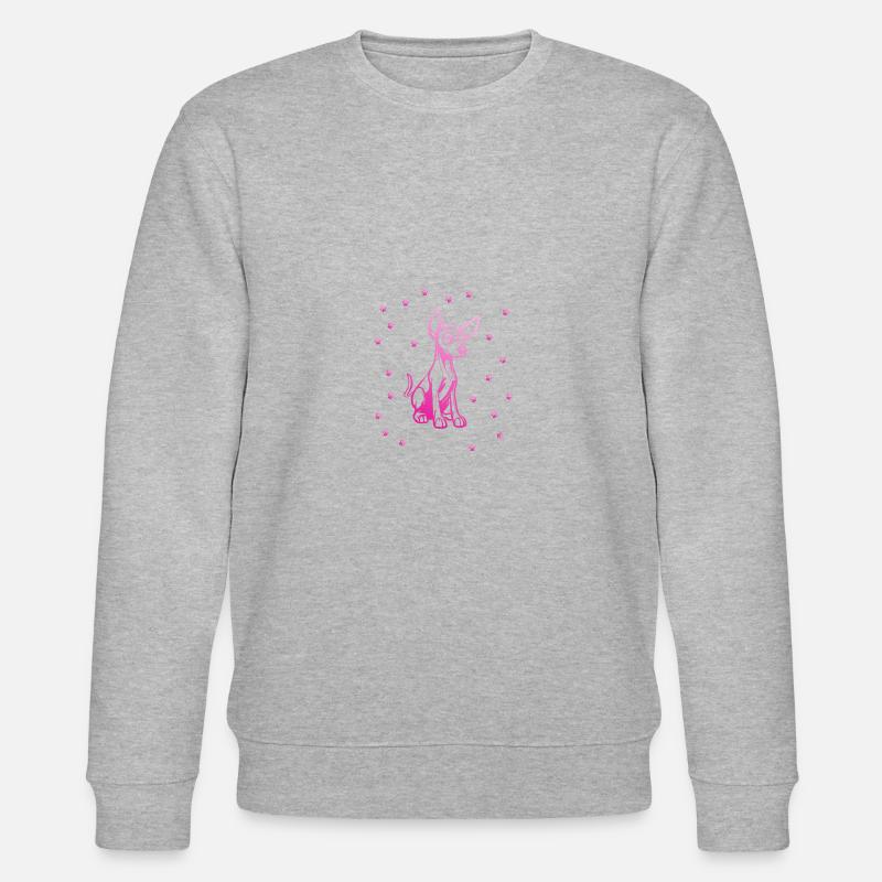 Dobermann Pinscher mit kleinen Pfoten - Stanley/Stella Unisex Bio-Sweatshirt CHANGER  - undefined