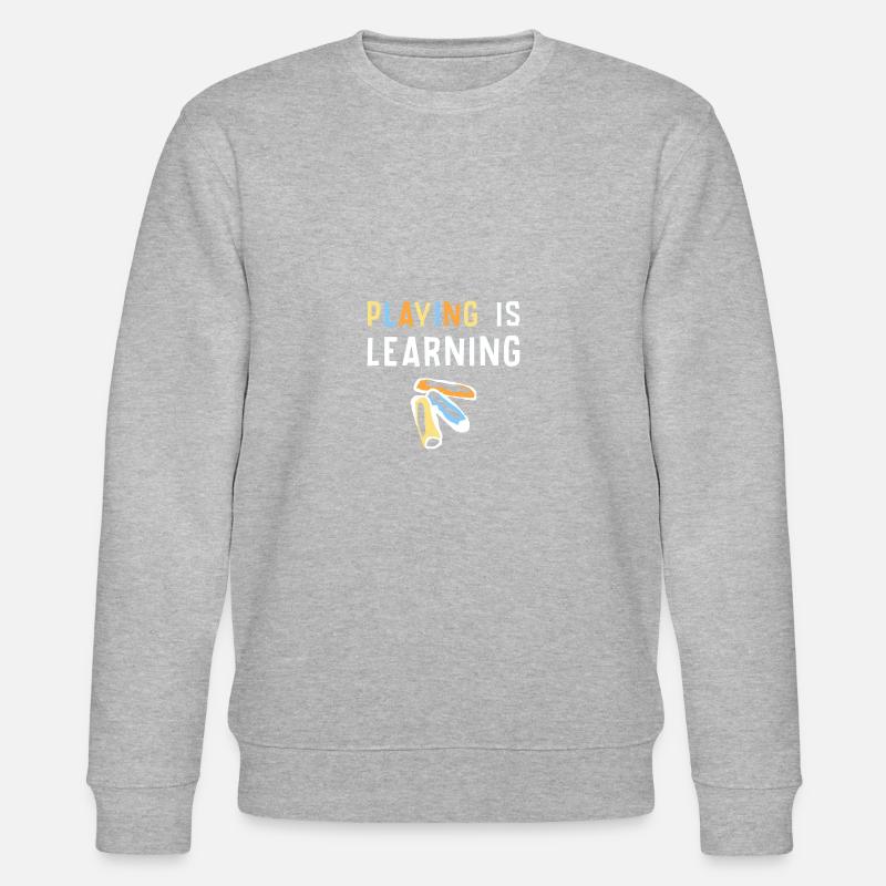 Enseignant Enseignant Étudiant Professeur Cadeau - Sweat bio CHANGER Stanley/Stella Unisexe - gris chiné