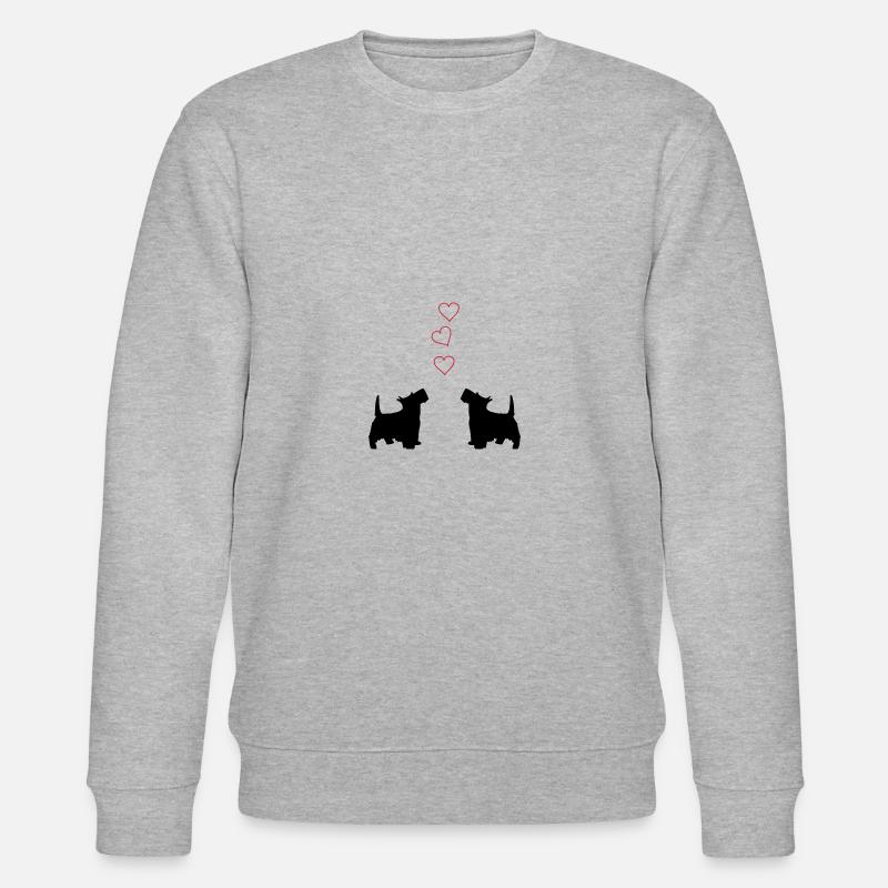 petits chiens - Sweat bio CHANGER Stanley/Stella Unisexe - gris chiné