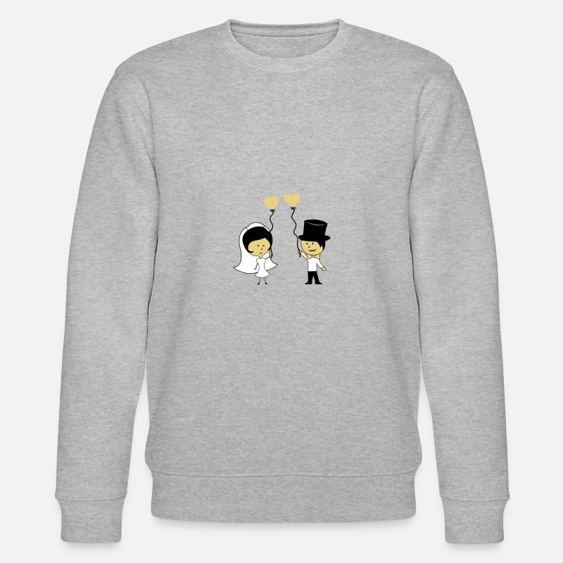 ehepaar - Stanley/Stella Unisex Bio-Sweatshirt CHANGER  - Grau meliert