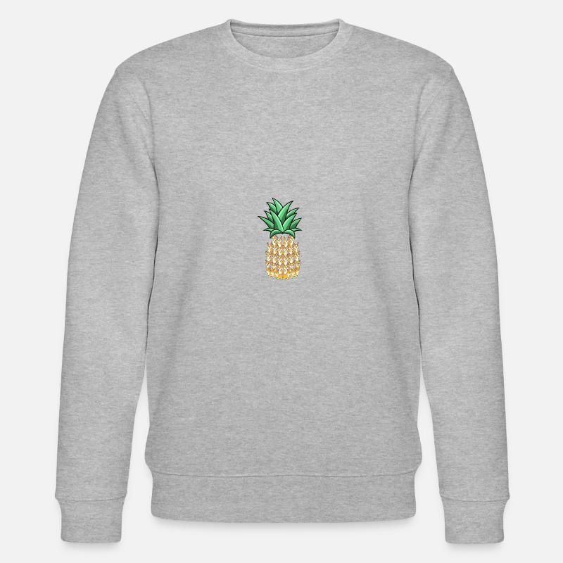 ananas - Sweat bio CHANGER Stanley/Stella Unisexe - gris chiné