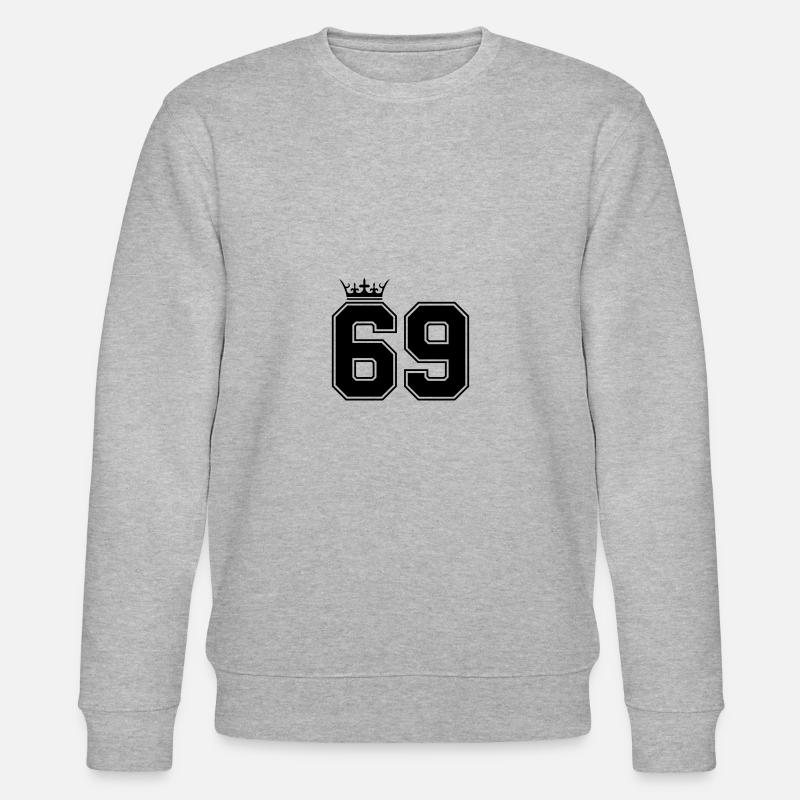69 krone - Stanley/Stella Unisex Bio-Sweatshirt CHANGER  - Grau meliert