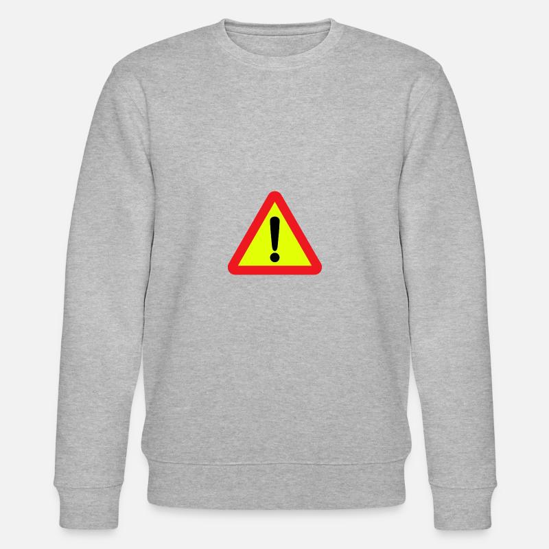 Warnung - Stanley/Stella Unisex Bio-Sweatshirt CHANGER  - Grau meliert
