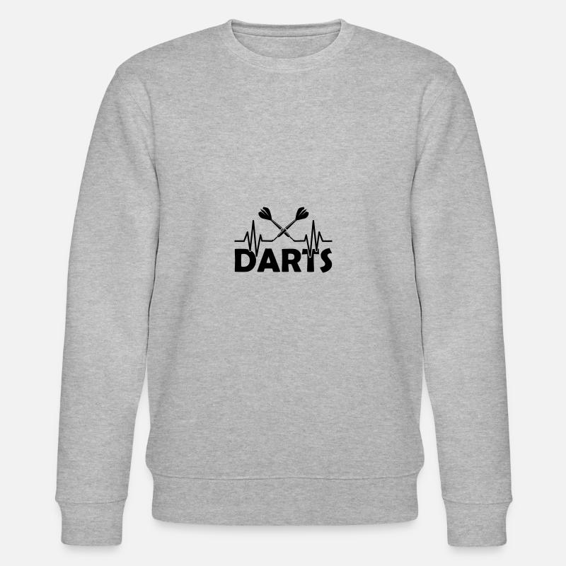 darts - Stanley/Stella Unisex Bio-Sweatshirt CHANGER  - Grau meliert