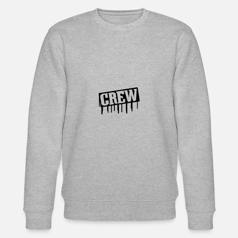 crew - Stanley/Stella Unisex Bio-Sweatshirt CHANGER  - Grau meliert