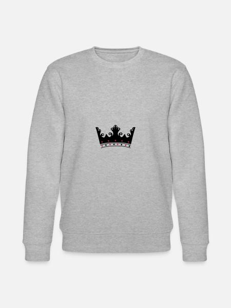 krone - Stanley/Stella Unisex Bio-Sweatshirt CHANGER - Grau meliert