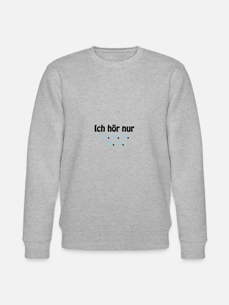 nur mi mi mi - Stanley/Stella Unisex Bio-Sweatshirt CHANGER - Grau meliert
