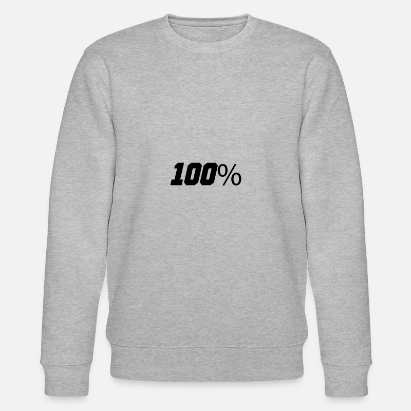 100 pour cent - Sweat bio CHANGER Stanley/Stella Unisexe - gris chiné