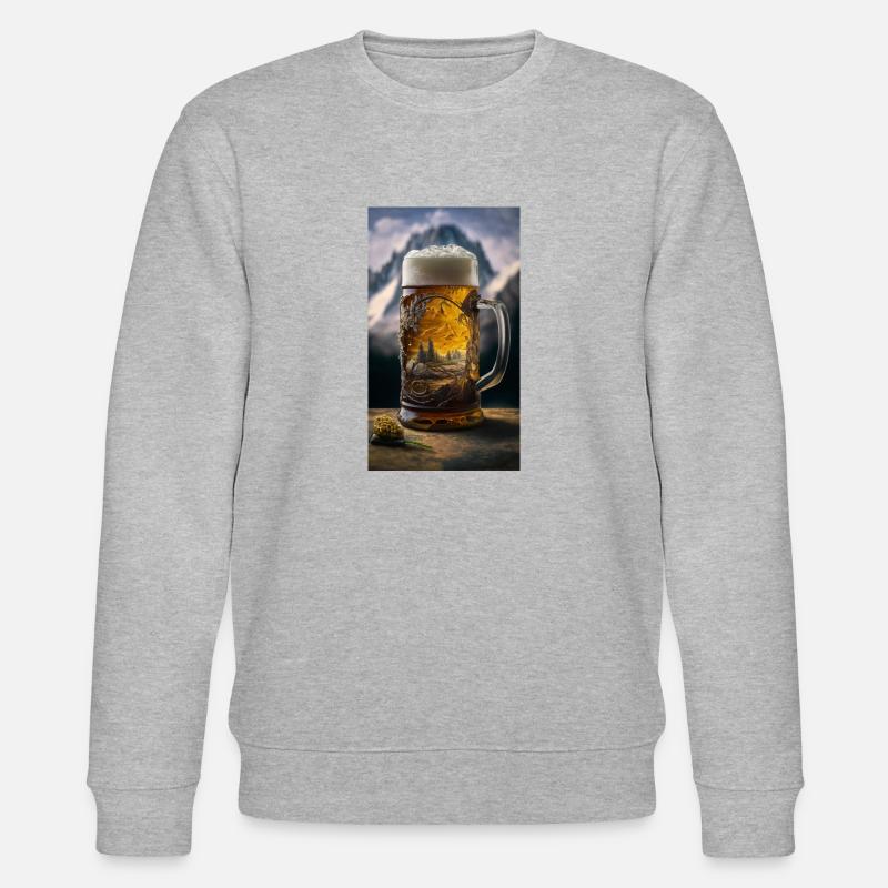 Mass Bier - Stanley/Stella Unisex Bio-Sweatshirt CHANGER  - Grau meliert