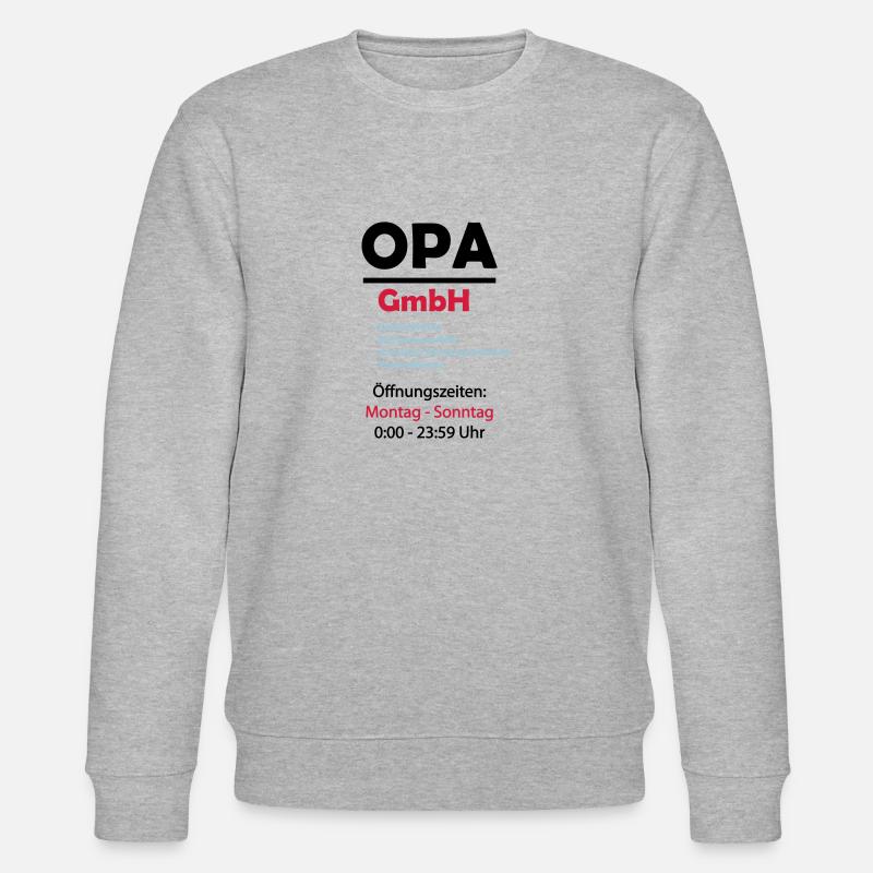 opa gmbh 02 - Stanley/Stella Unisex Bio-Sweatshirt CHANGER  - Grau meliert