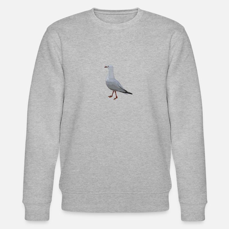 Australian Seagull - Stanley/Stella Unisex Bio-Sweatshirt CHANGER  - Grau meliert