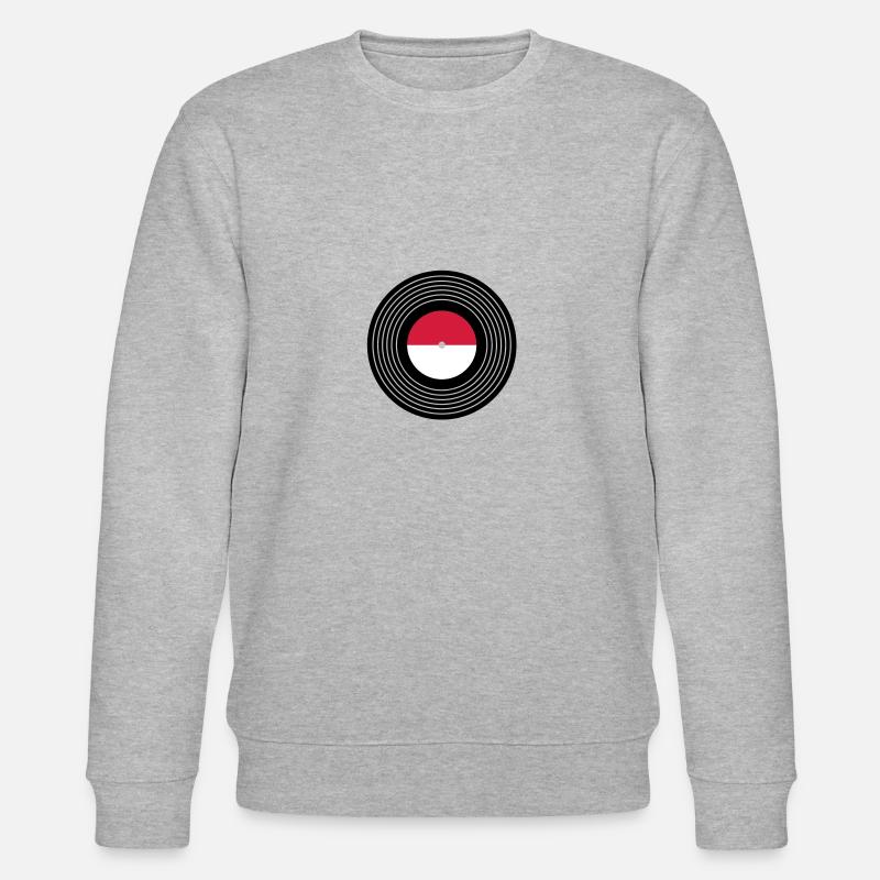 Schallplatte - Stanley/Stella Unisex Bio-Sweatshirt CHANGER  - Grau meliert