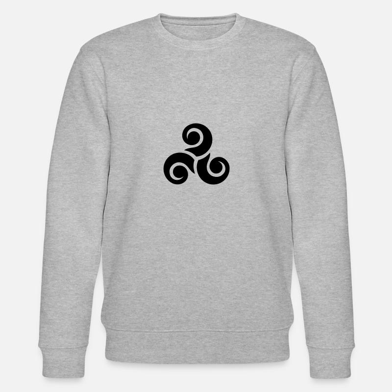 Celte - Sweat bio CHANGER Stanley/Stella Unisexe - gris chiné