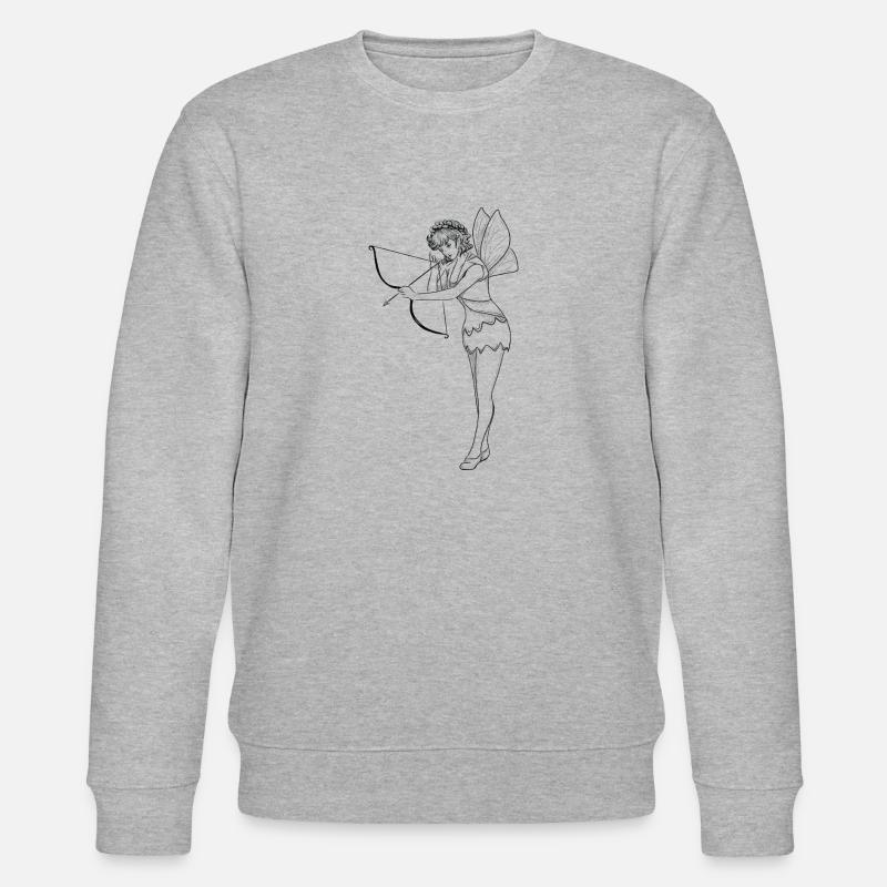 pixie - Stanley/Stella Unisex Bio-Sweatshirt CHANGER  - Grau meliert