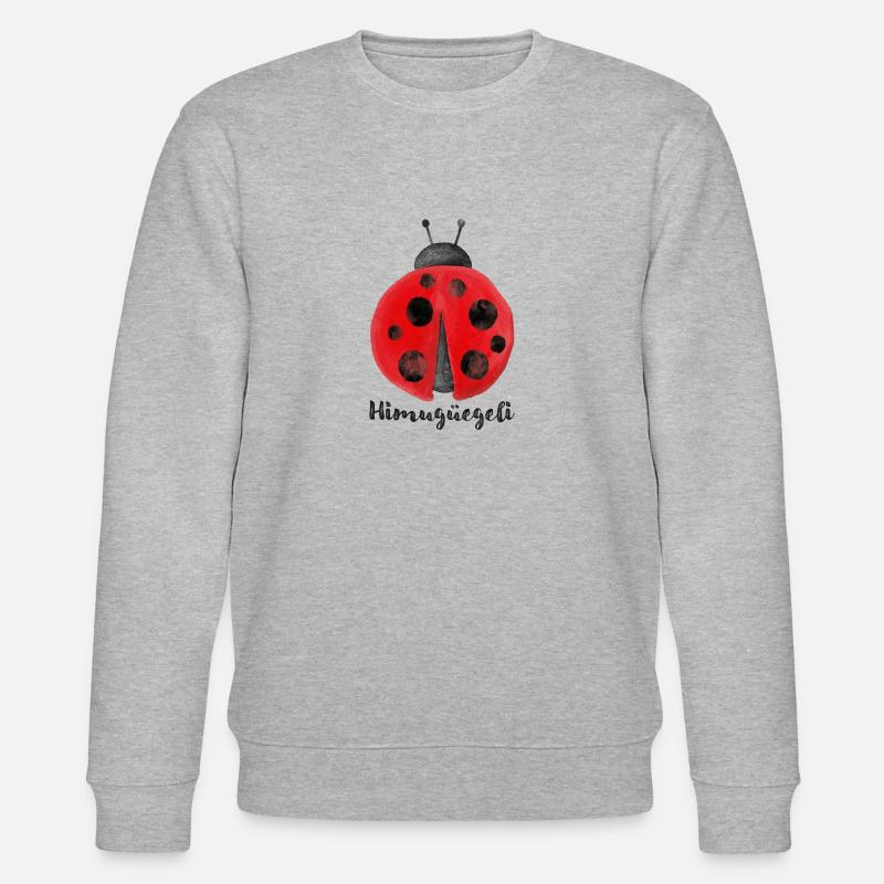 Himugüegeli - Stanley/Stella Unisex Bio-Sweatshirt CHANGER  - Grau meliert