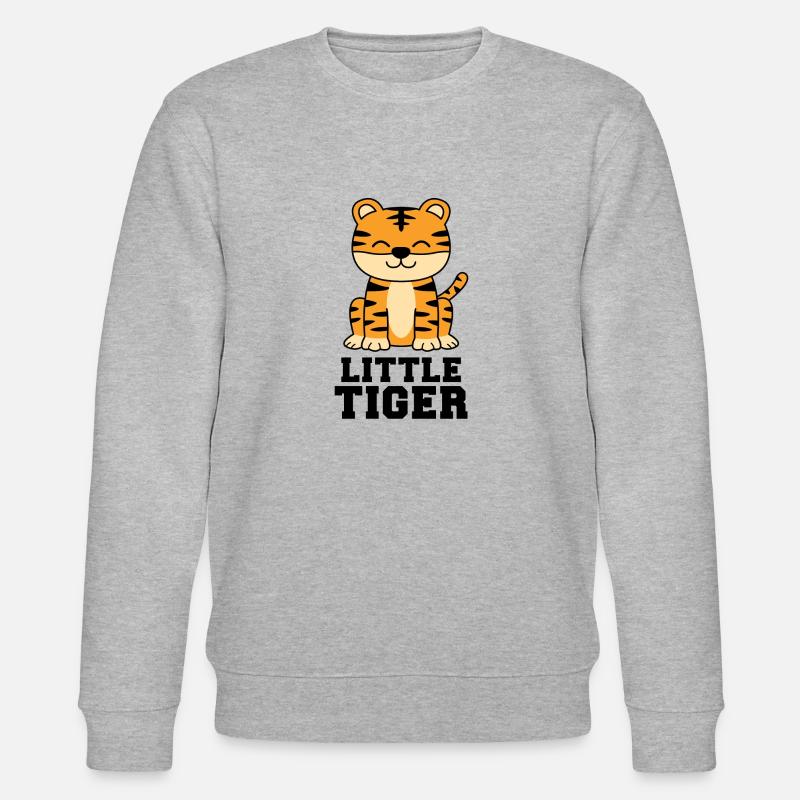 LITTE TIGER - Stanley/Stella Unisex Bio-Sweatshirt CHANGER  - Grau meliert