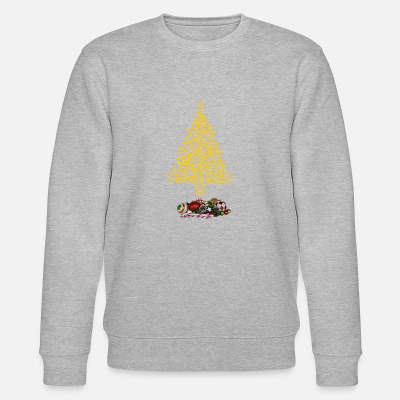 Weihnachtsbaum - Stanley/Stella Unisex Bio-Sweatshirt CHANGER  - Grau meliert