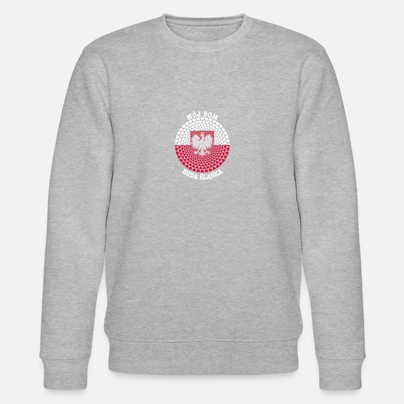 RUDA ŚLĄSKA - Stanley/Stella Unisex Bio-Sweatshirt CHANGER - Grau meliert
