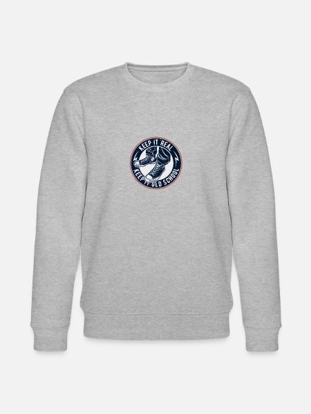 Keep It Oldschool - Stanley/Stella CHANGER Unisex Organic Sweatshirt - heather grey