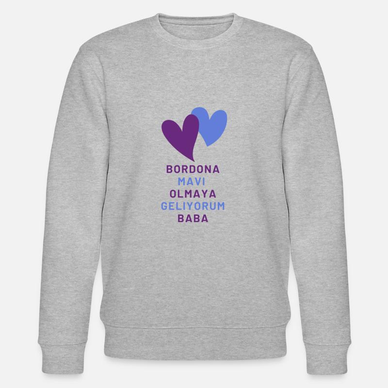 Baba Oluyorsun - Stanley/Stella Unisex Bio-Sweatshirt CHANGER  - Grau meliert