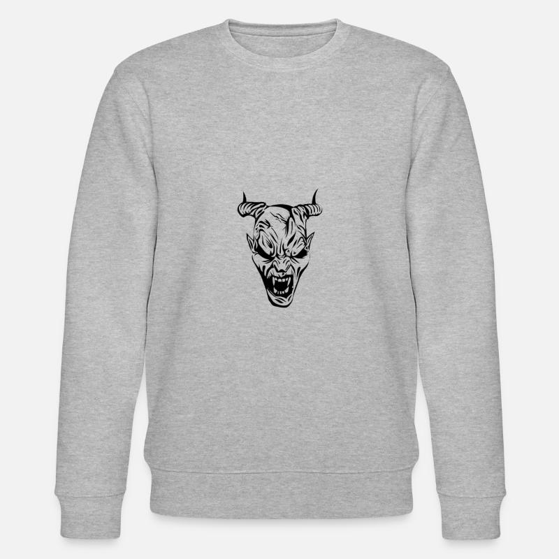 Logo Devs/Perchtenkopf - Sweat bio CHANGER Stanley/Stella Unisexe - gris chiné