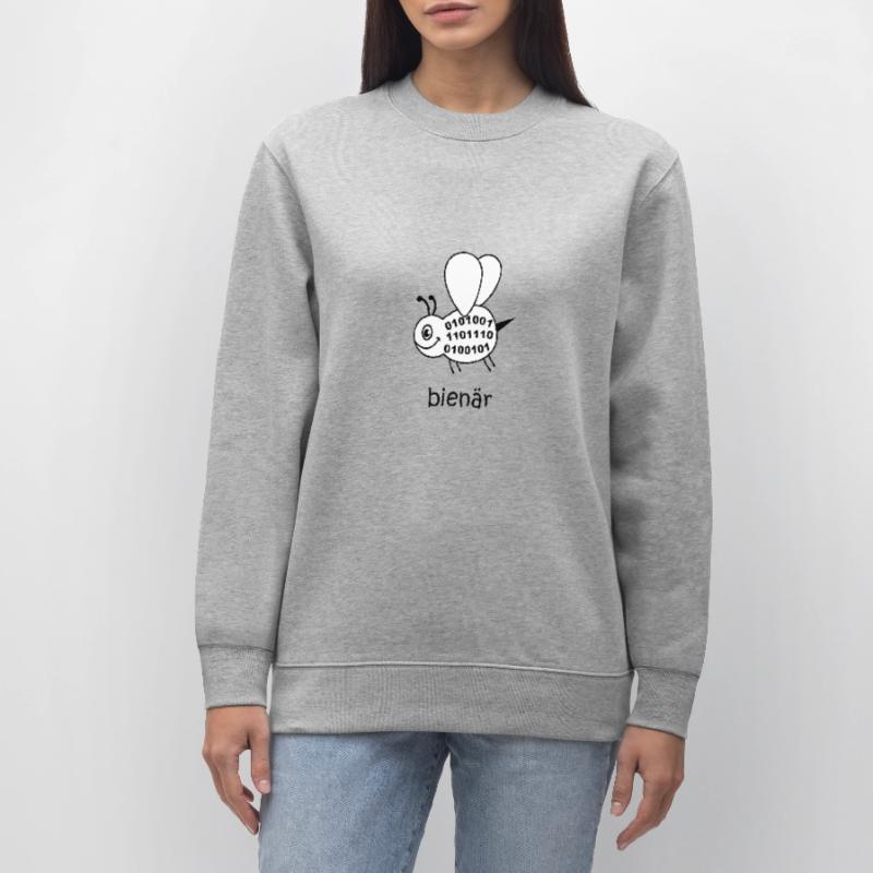 binary, binary system, bee, bienary, binary Stanley/Stella CHANGER Unisex Organic Sweatshirt