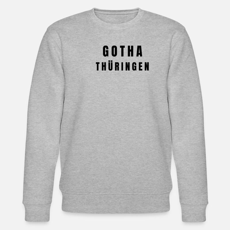 Gotha, Thuringe - Sweat bio CHANGER Stanley/Stella Unisexe - gris chiné