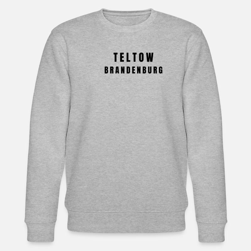 Teltow Brandebourg - Sweat bio CHANGER Stanley/Stella Unisexe - gris chiné