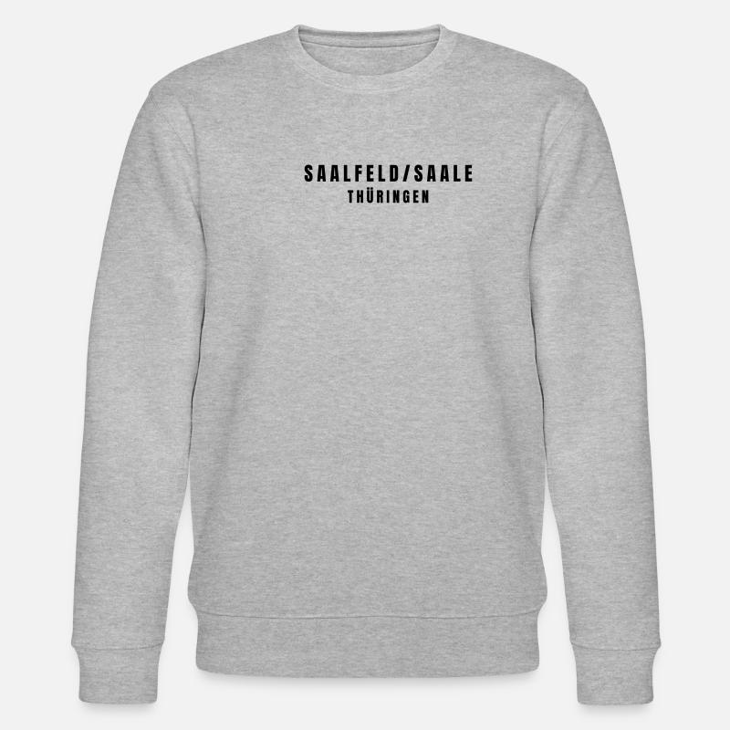 Saalfeld/Saale, Thuringe - Sweat bio CHANGER Stanley/Stella Unisexe - gris chiné