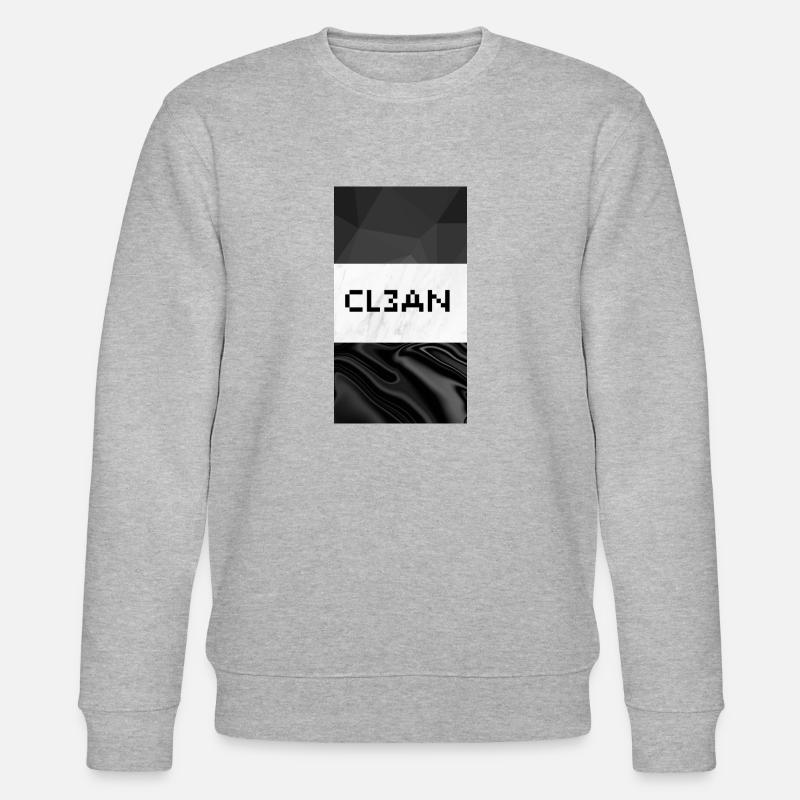 clean - Stanley/Stella Unisex Bio-Sweatshirt CHANGER  - Grau meliert