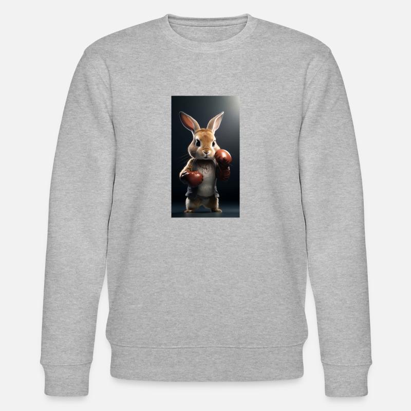 Boxe - Sweat bio CHANGER Stanley/Stella Unisexe - gris chiné