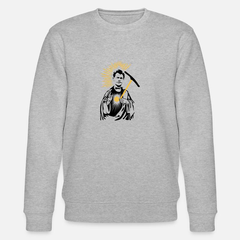 Schutzpatron Urs Logo - Stanley/Stella Unisex Bio-Sweatshirt CHANGER  - Grau meliert