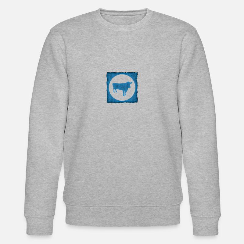 Éleveur de vaches Éleveur - Sweat bio CHANGER Stanley/Stella Unisexe - gris chiné