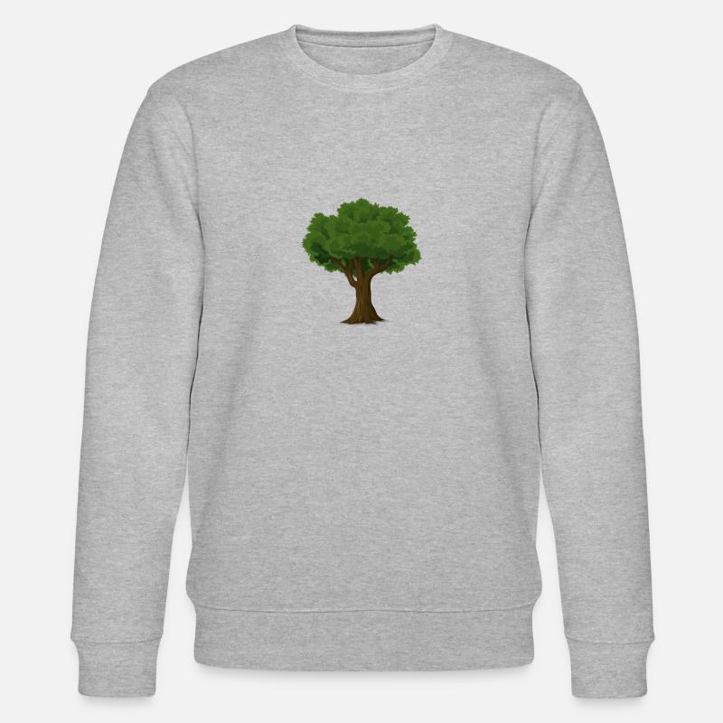 Baum - Stanley/Stella Unisex Bio-Sweatshirt CHANGER  - Grau meliert