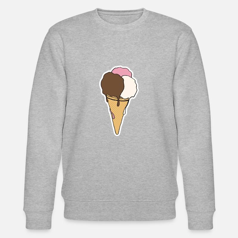 Eis - Stanley/Stella Unisex Bio-Sweatshirt CHANGER  - Grau meliert