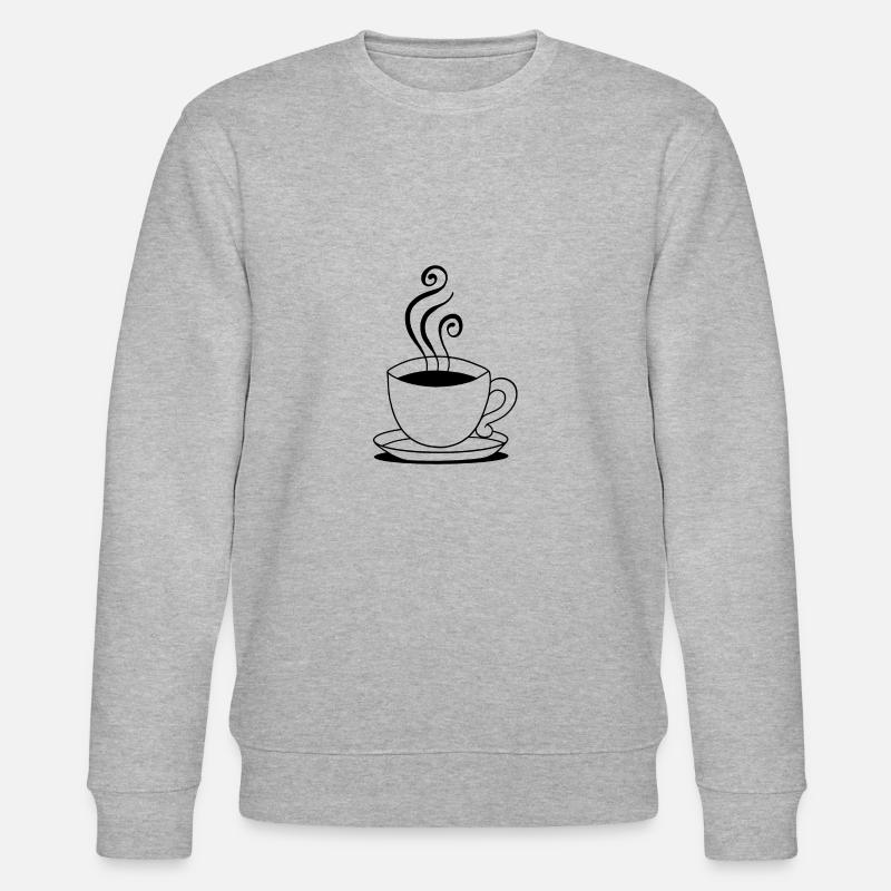 Kaffeetasse - Stanley/Stella Unisex Bio-Sweatshirt CHANGER  - Grau meliert