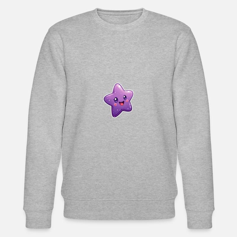 Étoile - Sweat bio CHANGER Stanley/Stella Unisexe - gris chiné