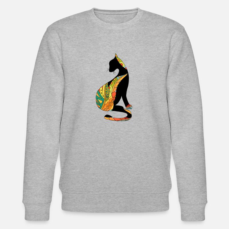 Chat - Sweat bio CHANGER Stanley/Stella Unisexe - gris chiné