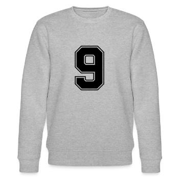 9 - Stanley/Stella Unisex Bio-Sweatshirt CHANGER  - Grau meliert - Vorne - Nik (191cm) & Marisol (170cm)
