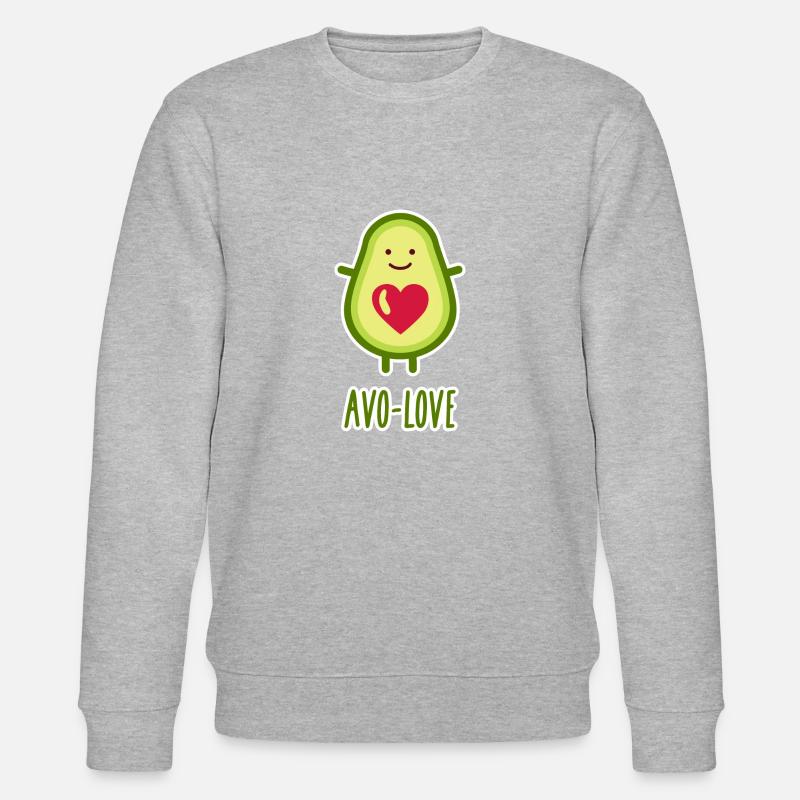 Avocado - Stanley/Stella Unisex Bio-Sweatshirt CHANGER  - Grau meliert