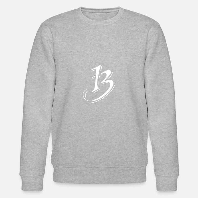 13 Chiffre - Sweat bio CHANGER Stanley/Stella Unisexe - gris chiné