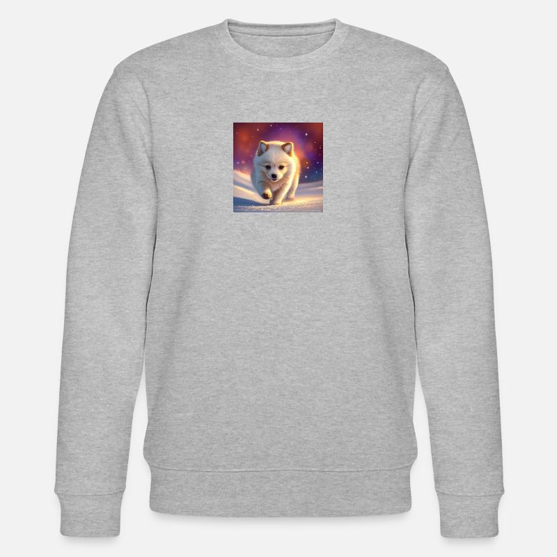 Icefox - Stanley/Stella Unisex Bio-Sweatshirt CHANGER  - Grau meliert