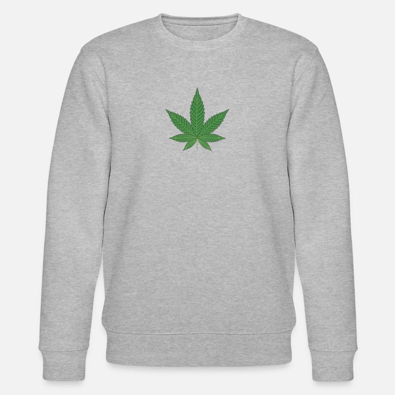 Weed - Sweat bio CHANGER Stanley/Stella Unisexe - gris chiné